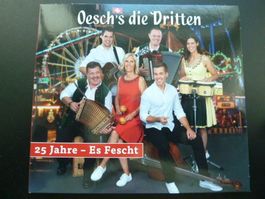 Oesch's die Dritten - 25 Jahre - Es Fescht  (Digipack, 2022)