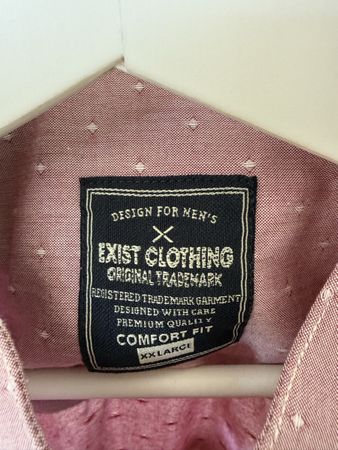 Ungetragen - Herrenhemd Exist Clothing Grösse XXL Neuzustand