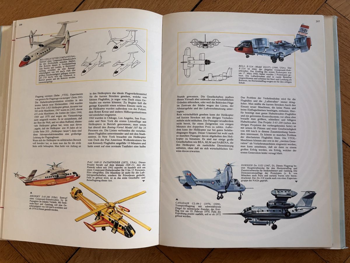 Libri: Flugzeug Buch, 1972 – Usato da Zürich venduto da gucks 2