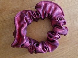 Scrunchie rot glitzer - Haargummi