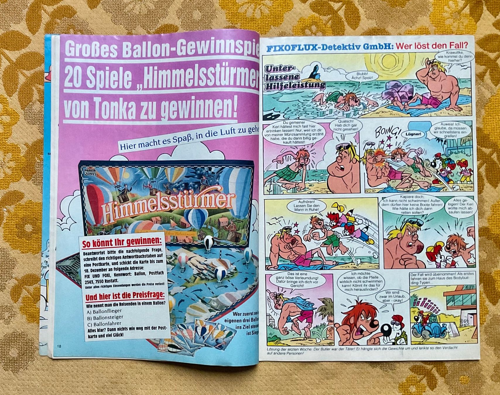 Fumetti: Fix und Foxi Heft Nr 51 von 1991 – Usato da Endingen venduto da nathan05 2