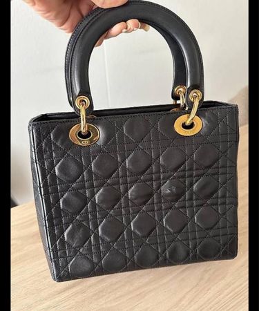 Dior Lady Bag Vintage Schwarz