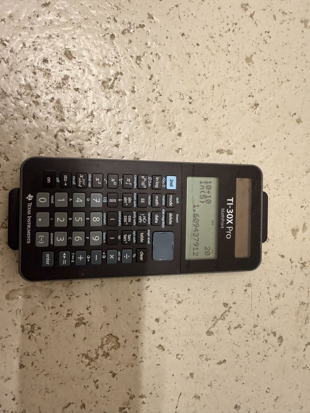 Texas Instruments Calculatrices: Taschenrechner Texas Instruments TI-30X Pro - gebraucht – D'occasion à Zürich par celai. 3