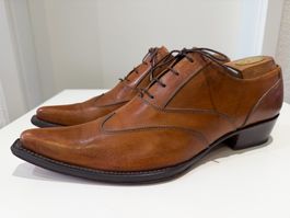 Police 883 Western - Schnürschuhe mit Cuban Heel - EU 43