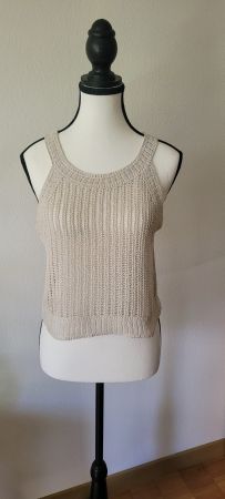 Häkeltop Massimo Dutti