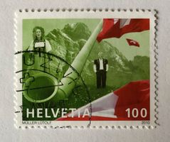 Nr.1347 GESTEMPELT 100 Jahre Eidgenössischer Jodlerverband 