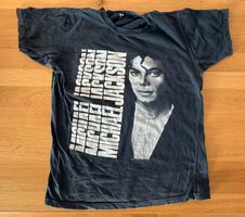Michael Jackson Vintage T-Shirt 90s Black Tee M