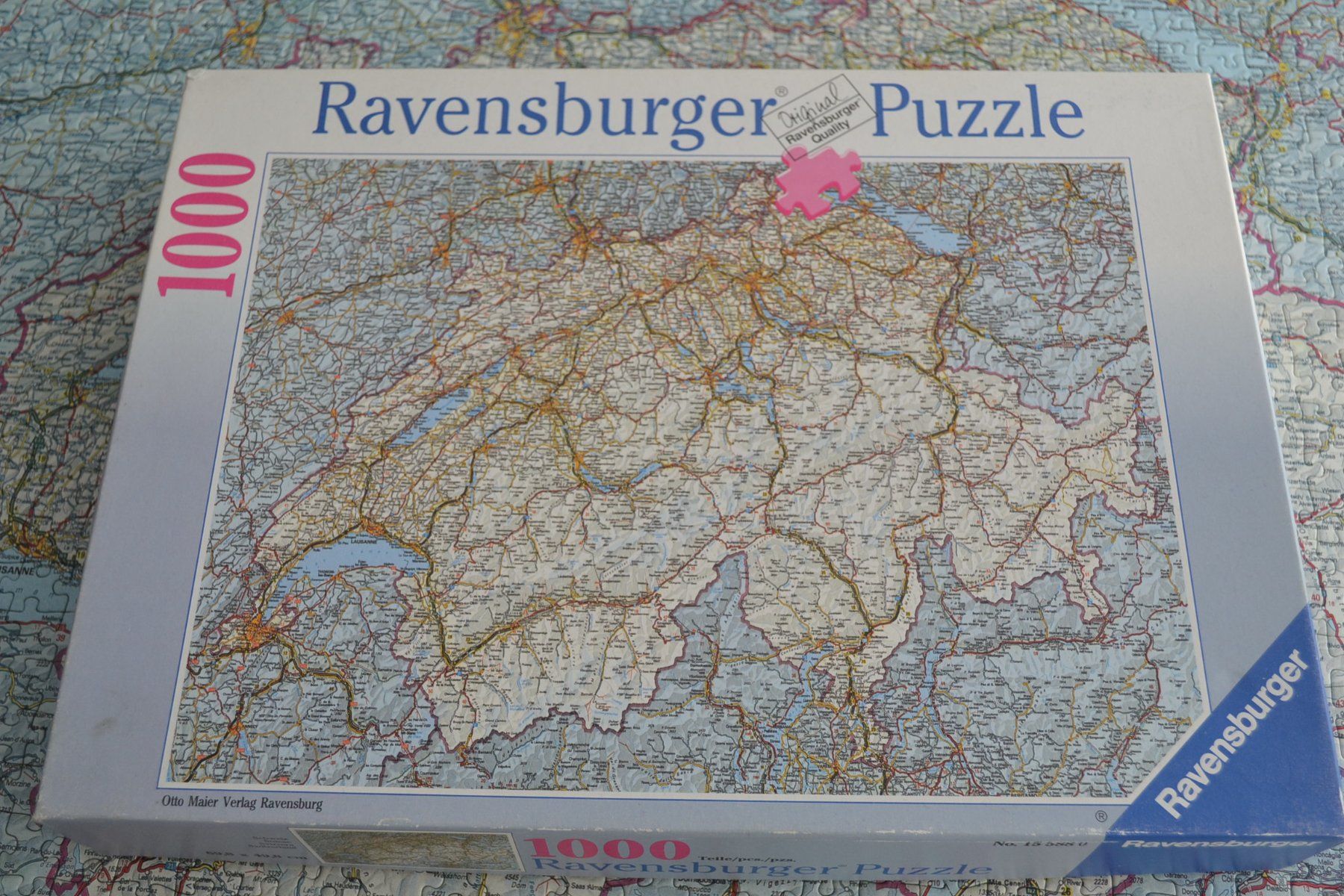 Ravensburger Puzzle: Puzzle 1000 Teile - Schweiz – Usato da Kölliken venduto da Knorrli58
