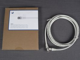 DIGITEC ETHERNET Patchcabel RJ45 Cat 6a  3m Weiss
