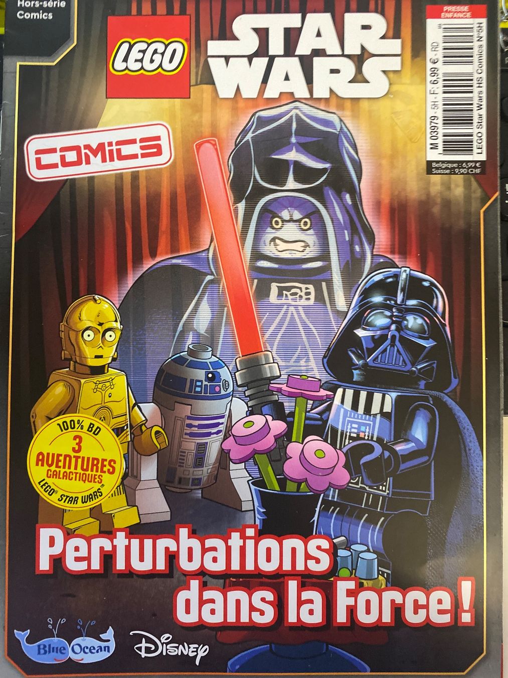 Fumetti: BD LEGO Star Wars: Perturbations dans la Force ! – Usato da Le Brassus venduto da cinema13