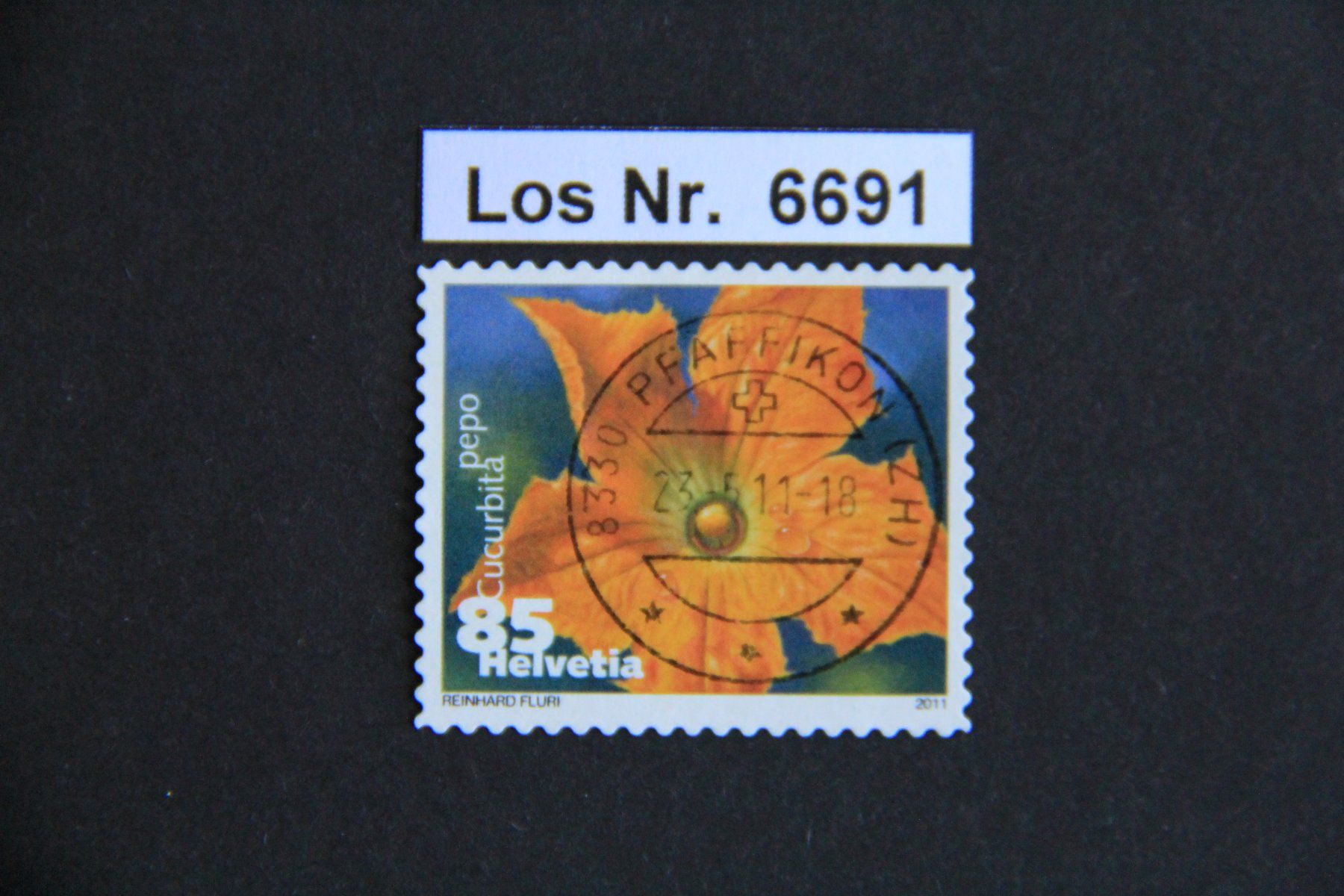 Tutti i francobolli: CH 2011 sauberer Vollstempel                        Los 6691 – Usato da Volken venduto da jukon65