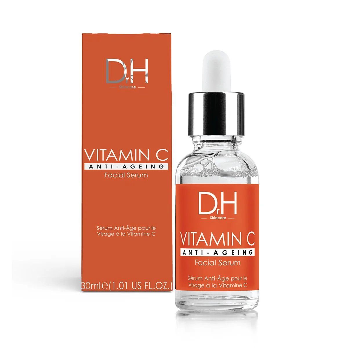 Cura del viso: Dr H - Anti Aging Vitamin C Serum - 30ml – Nuovo e nell'imballaggio originale da Hilterfingen venduto da MS2382
