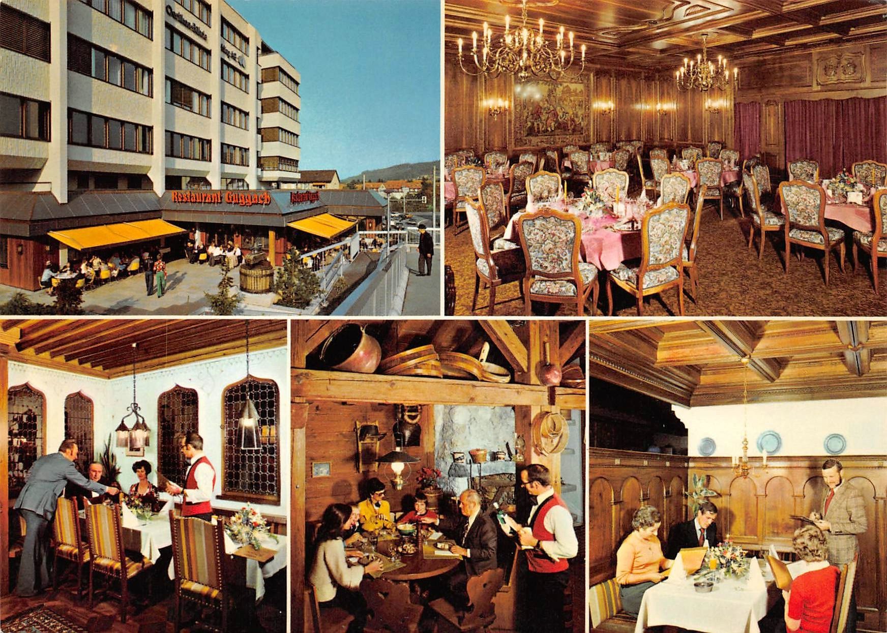 Cartoline postali: Zürich, Restaurant Guggach – Usato da Ottikon b.Kemptth. venduto da Neptun1974