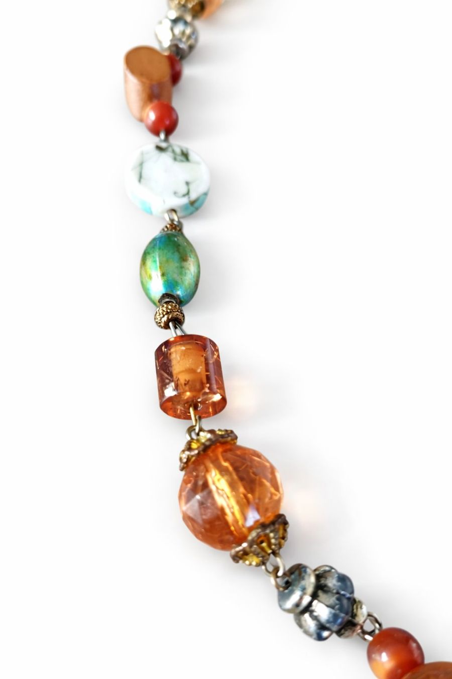 Ketten: Boho Kette Braun Türkis – Neu (gemäss Beschreibung) aus Fully von VaneaSelection 2