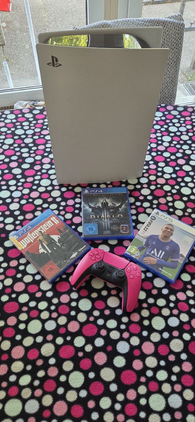 Sony Konsolen: Playstation 5 Konsole mit Spielen und Controller – Gebraucht aus Huttwil von ser_gn9l 6