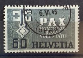 2257A) 268, Pax Schlüssel zum Frieden Vollstempel Kt. 25.-