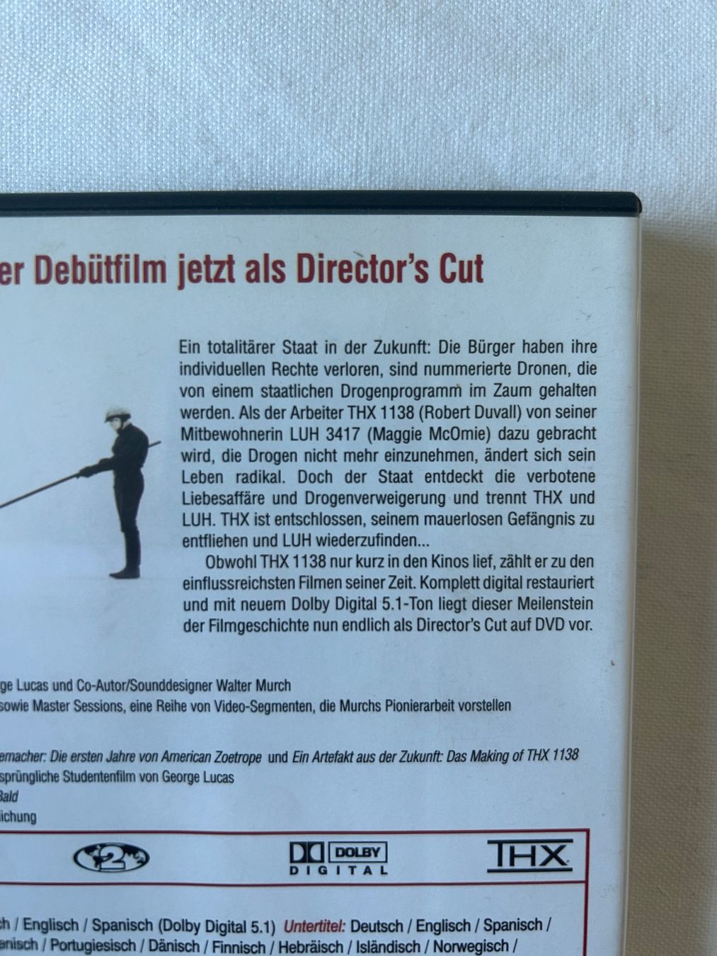 Tutti i DVDs: DVD "THX 1198" - Science-FIction – Usato da Sierre venduto da sevenworlds 2