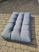 Palletten Sitzkissen Set grau gesteppt