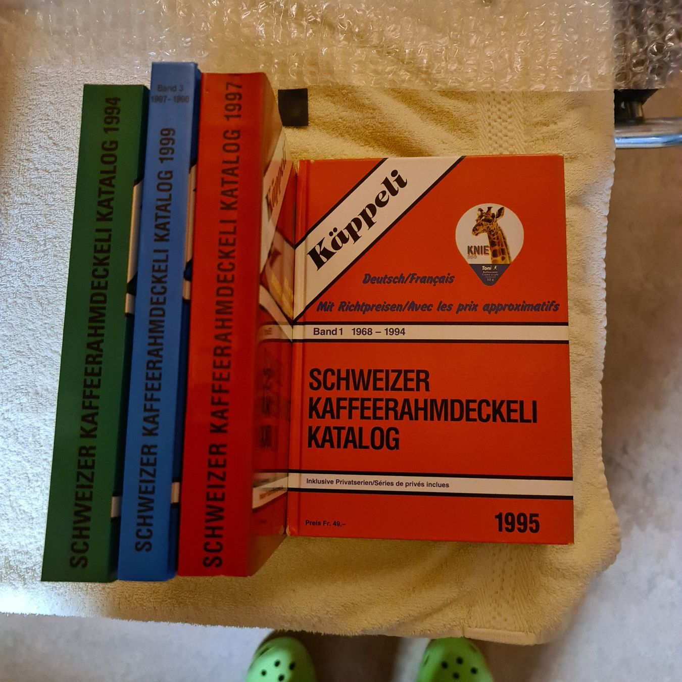 Kaffeerahmdeckel: Kaffeerahmdeckeli-Sammlung/Sehr sauber sortiert, inkl. Kat. – Gebraucht aus Hütten von Edeli5 3