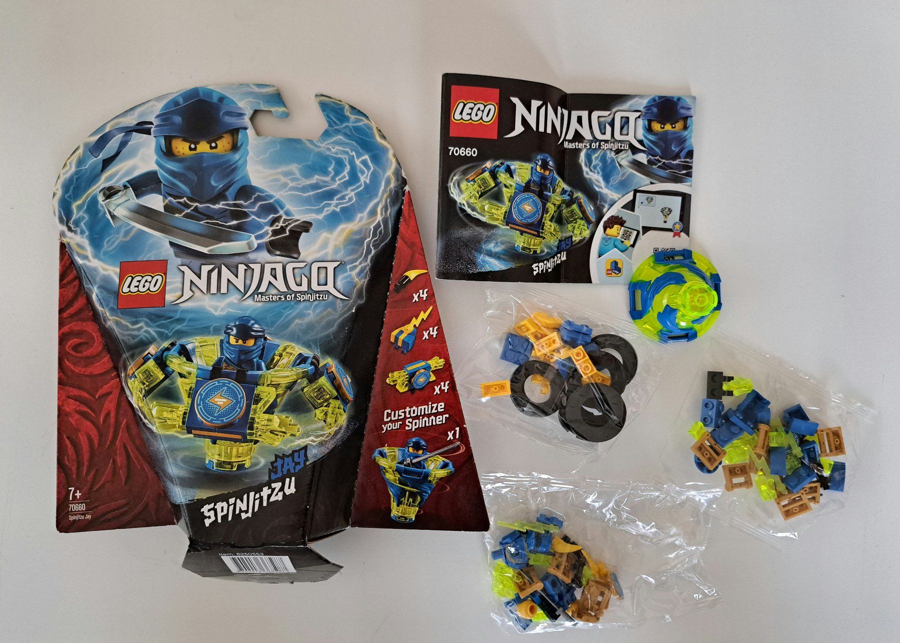 Lego Kit di costruzioni: LEGO Ninjago Jay Spinjitzu 70660 – Usato da Igis venduto da magneto_hg 2
