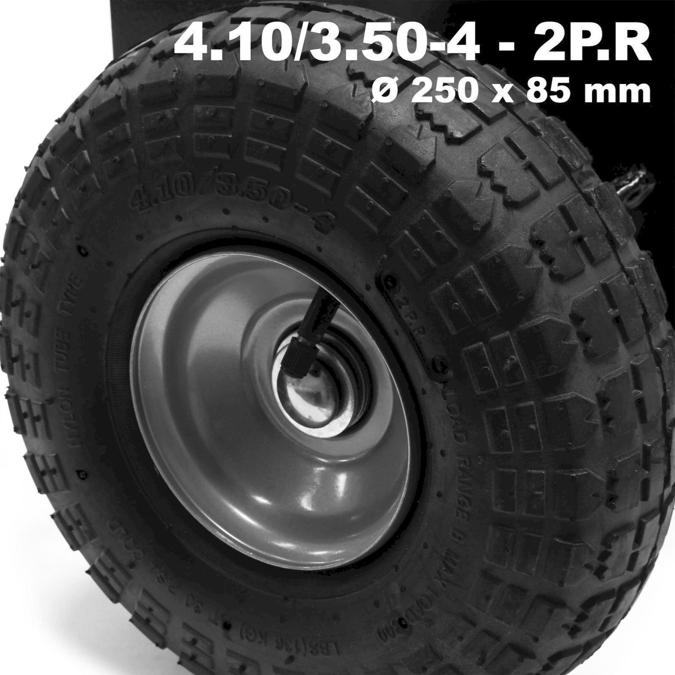 Brouettes: WilTec 62299 Plattenroller Plattenwagen – Neuf avec emballage d'origine à Bottighofen par zaap 3