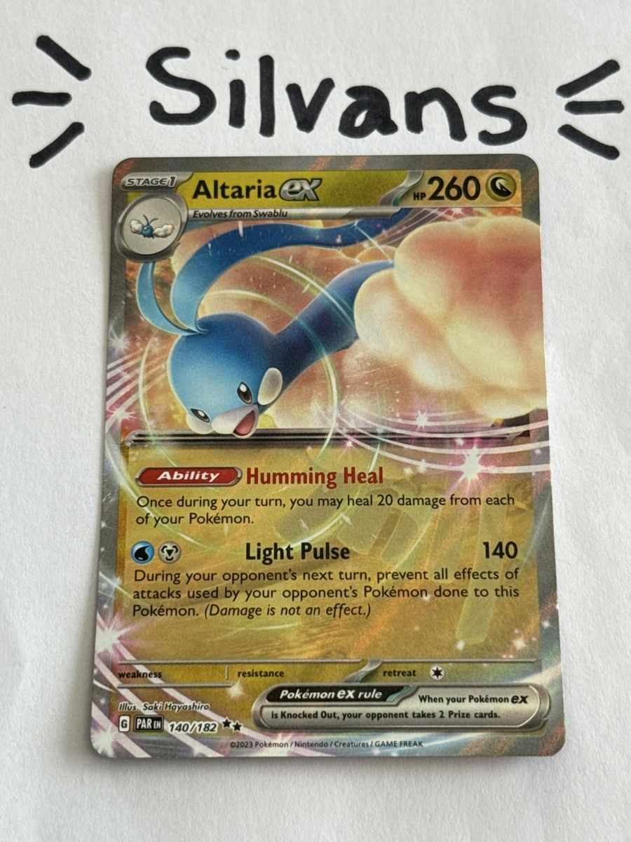 Pokémon Carte collezionabili: Altaria ex 140/182 Paradoxrift Englisch – Nuovo (secondo la descrizione) da Wil SG venduto da Silvans