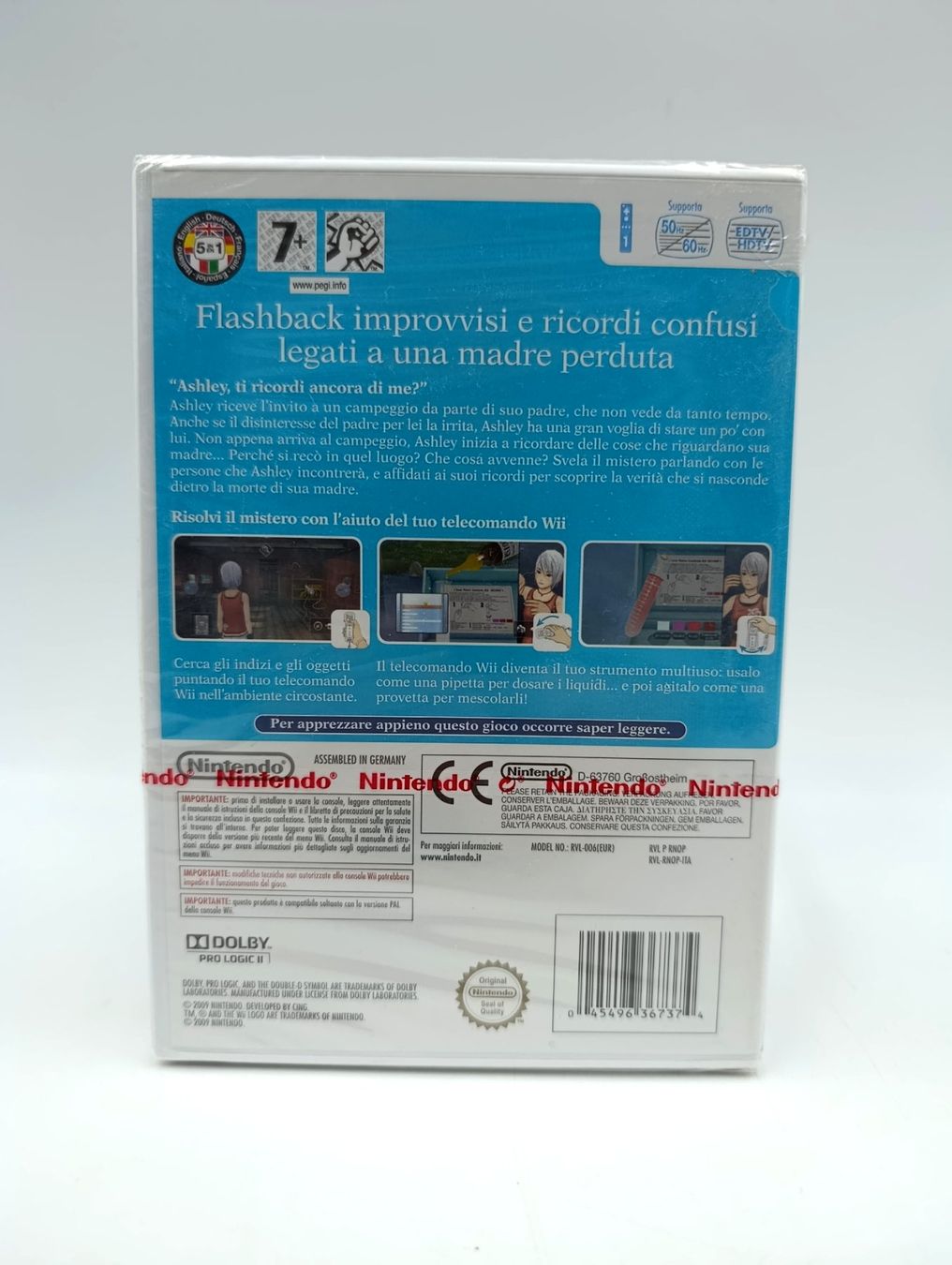 Nintendo Giochi: NEU: Another Code R Wii Italian Version – Nuovo e nell'imballaggio originale da Wil SG venduto da Donaldus 1