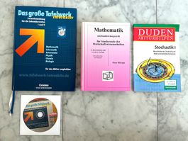 Mathematik Buch Paket Formelsammlung Lehrbuch BWL Stochastik