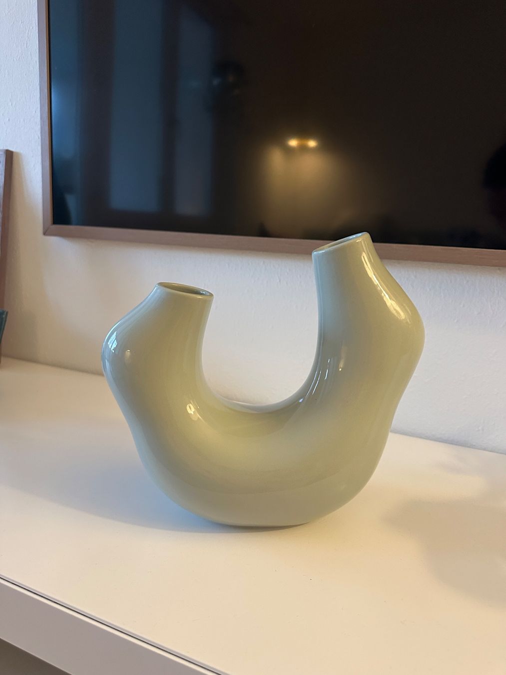 Vasen & Gefässe: Mintgrüne Vase/Deko – Gebraucht aus Zürich von Nat_Mol