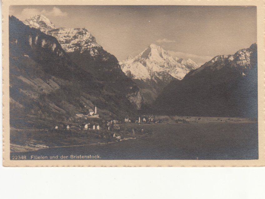 Cartoline postali: Flüelen ca. 1925 – Usato da Bürglen TG venduto da StampGraf