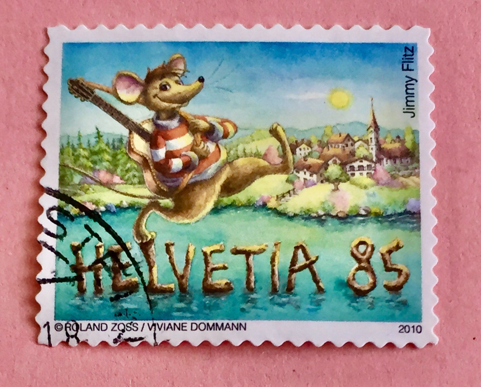 Alle Briefmarken: Nr.1357 Die Schweizer Maus GESTEMPELT 2010    – Gebraucht aus Aarau von Billa007