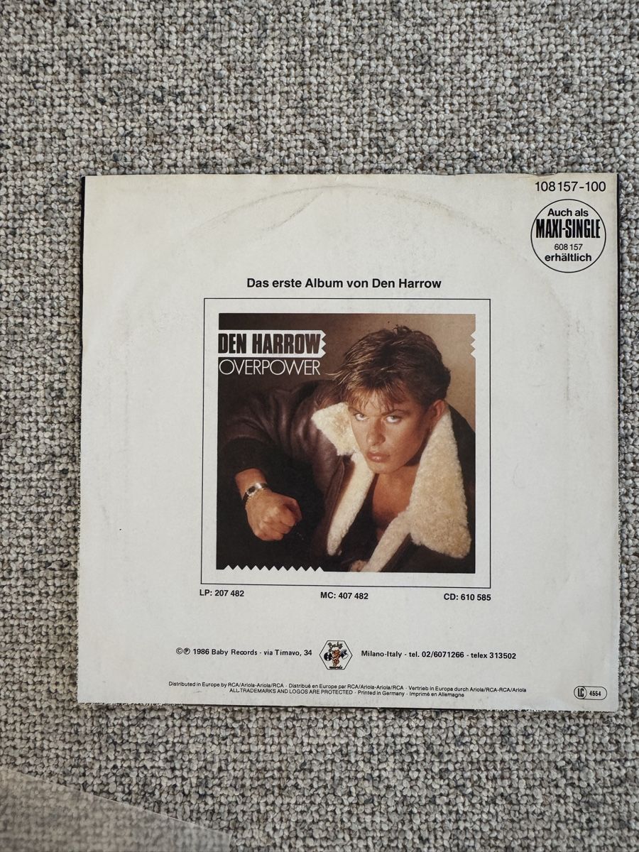 Dischi in vinile: Den Harrow - Charleston - 7" Single - Italo Disco – Usato da Rorbas venduto da BlackstarRecords 1