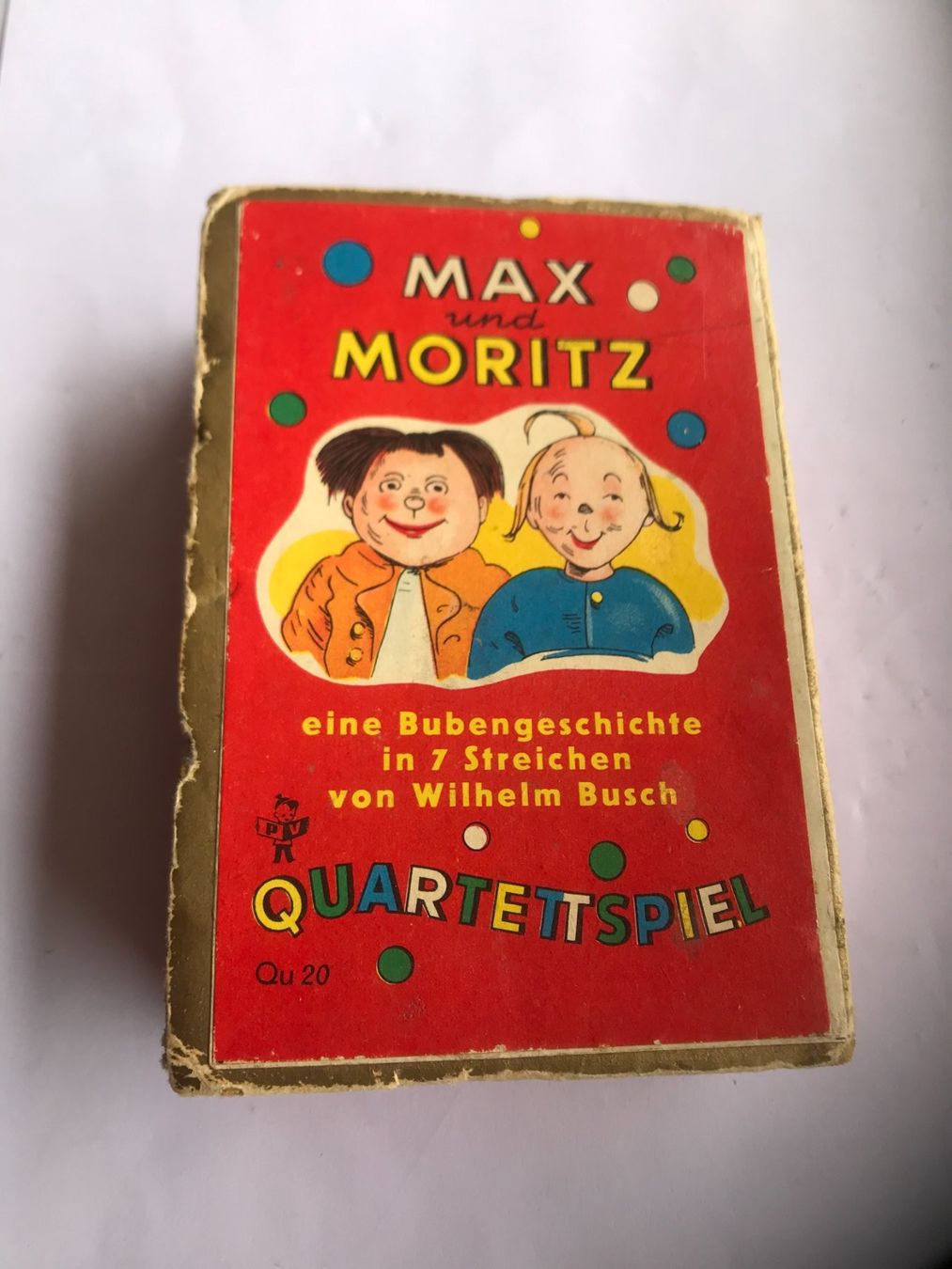 Giochi: Jeux de cartes MAX UND MORITZ - Spielkarten – Usato da Courfaivre venduto da Bernard1959