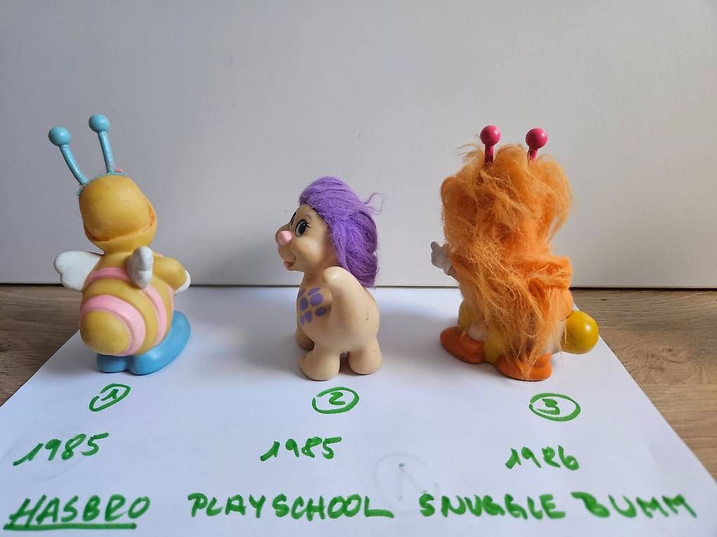 Spielzeuge: 3 Vintage Hasbro Playschool Snuggle Bumm – Gebraucht aus Roggliswil von Amita59 1