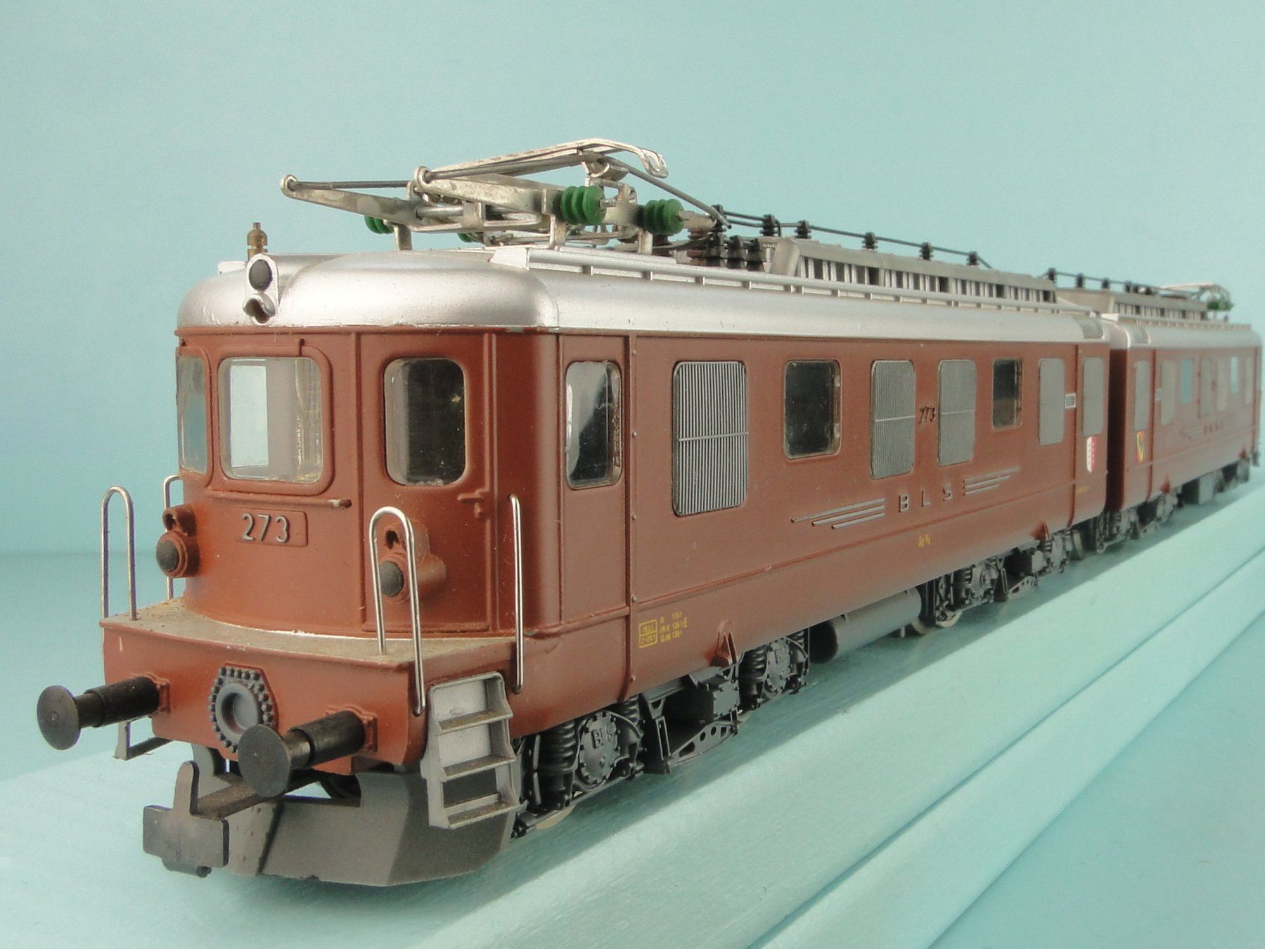 Hag Modellini di ferrovie: HAG 241 BLS Ae 8/8 Gleichstrom – Usato da Bülach venduto da cann11 9
