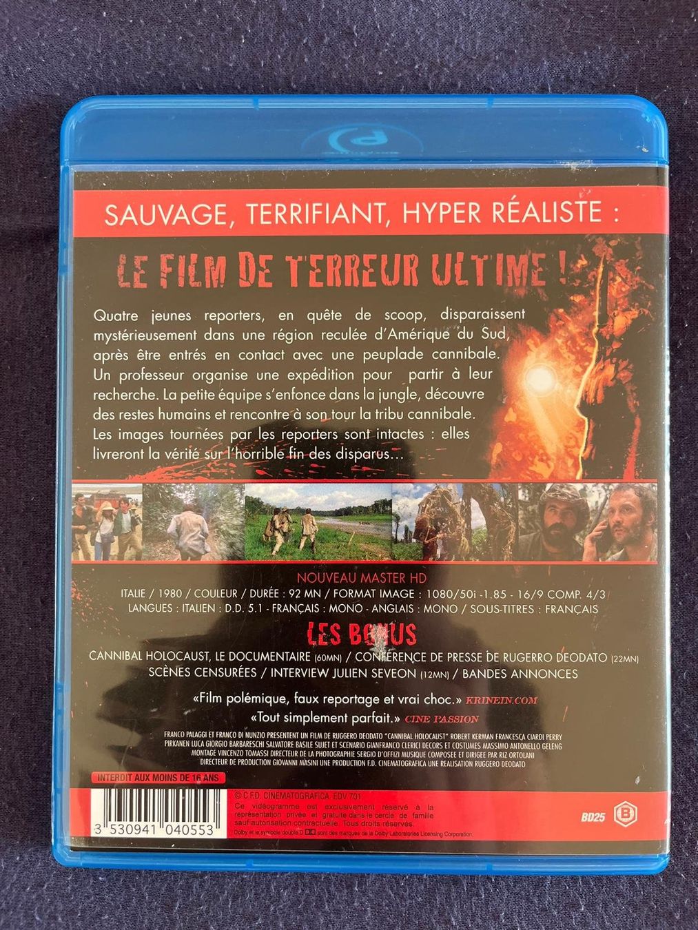 Rare Cannibal Holocaust - Blu Ray (Gebraucht) in Lausanne für CHF 60 ...