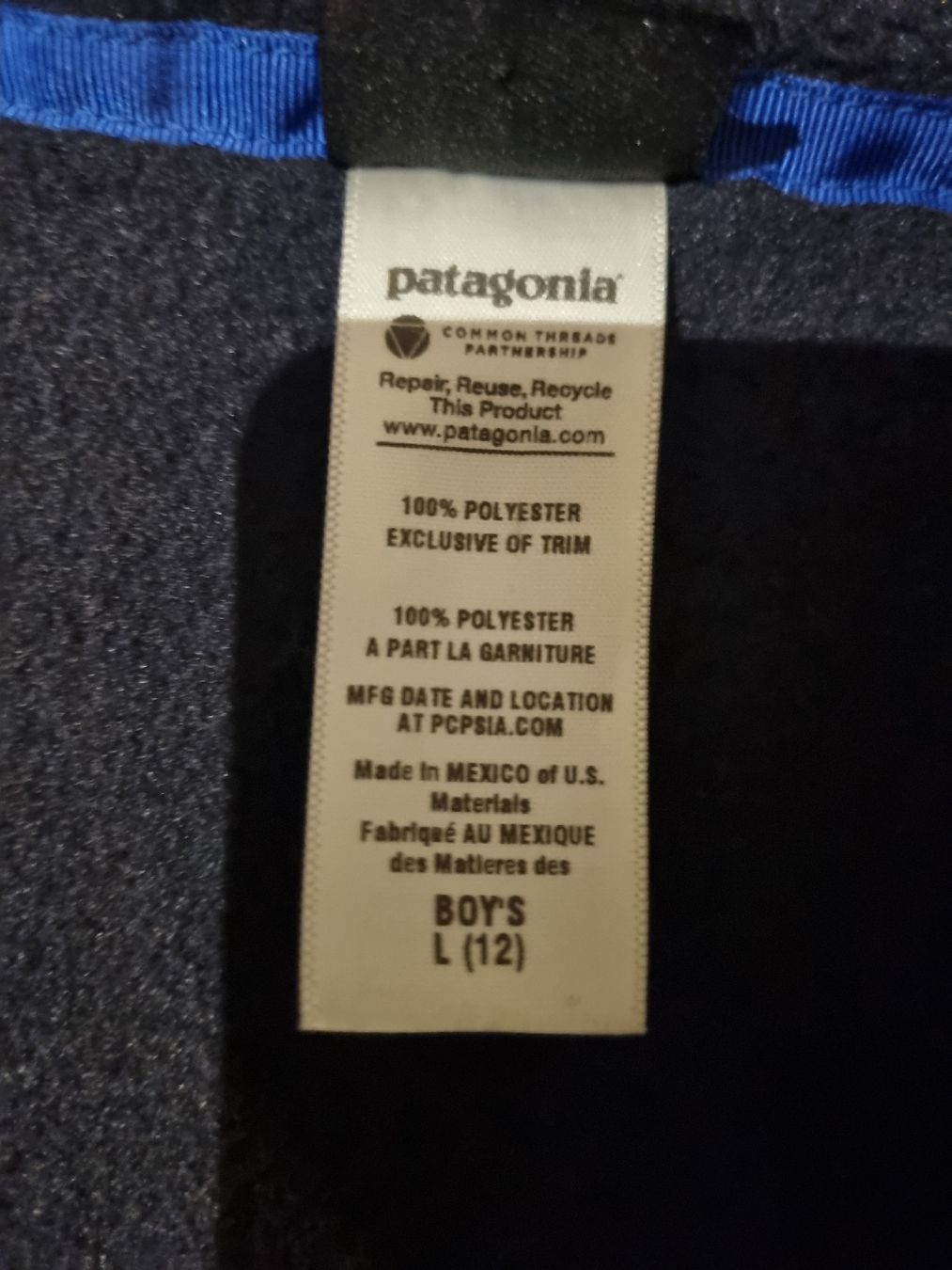 Patagonia Giacche & Cappotti: Patagonia boy's thick fleece jacket – Usato da Bottmingen venduto da alenov 1