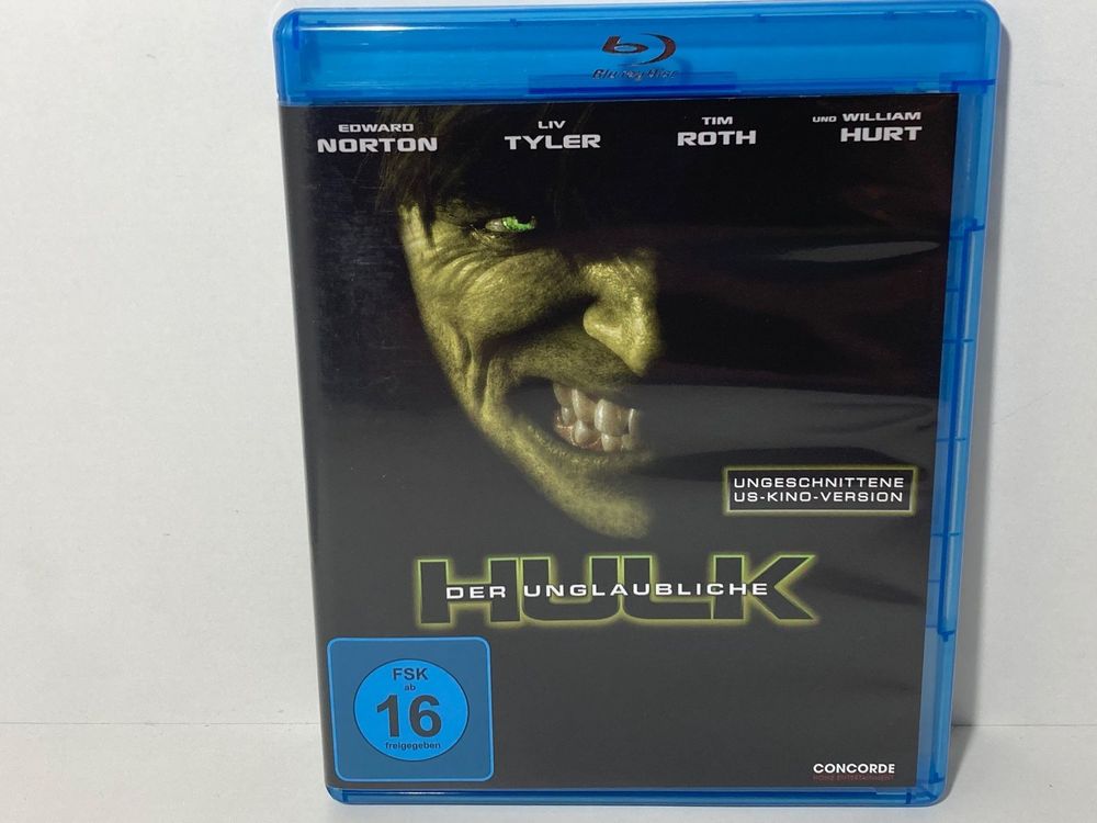 Der Unglaubliche Hulk Blu Ray Marvel Kaufen auf Ricardo