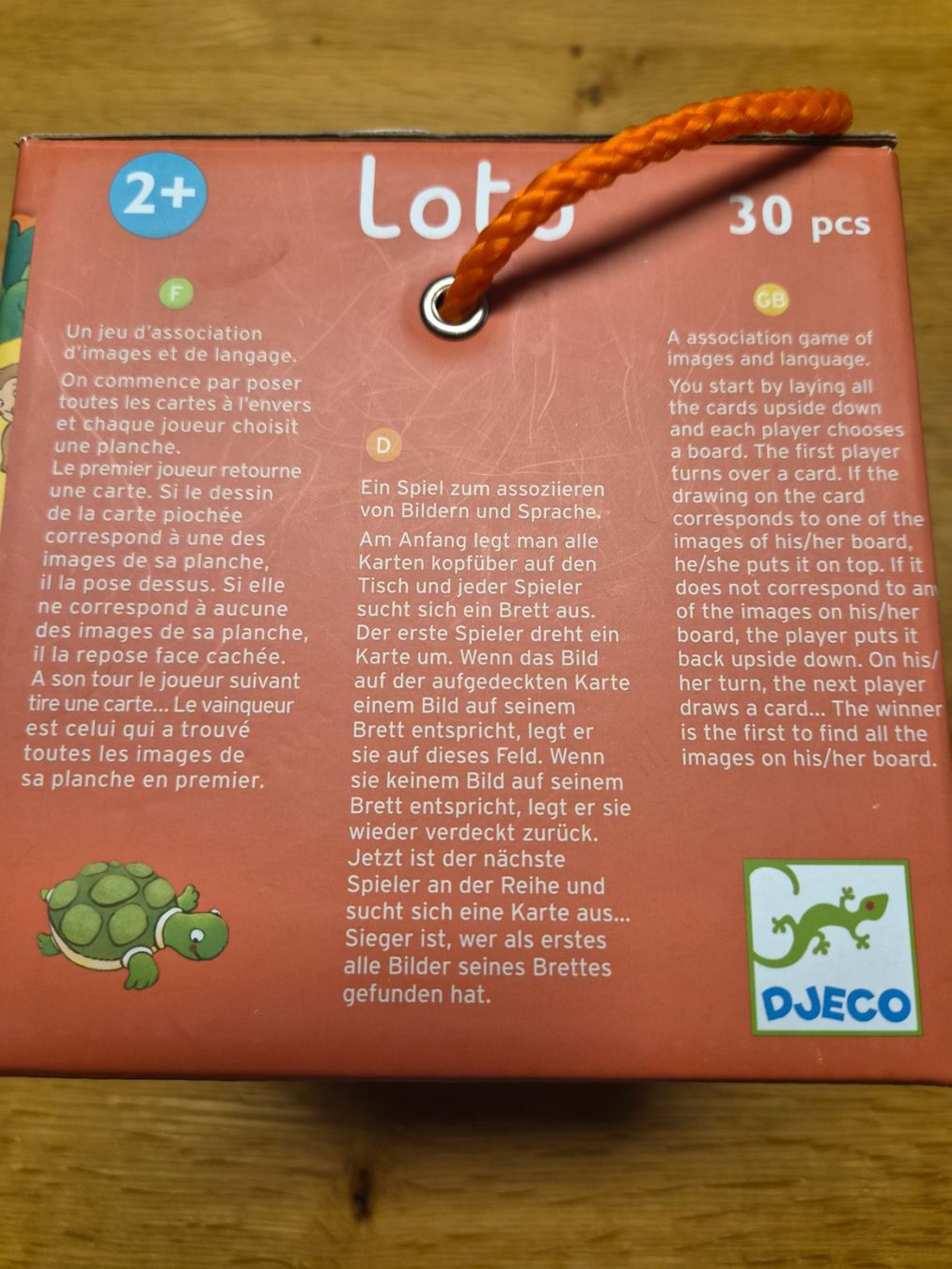 Djeco Giochi: Jeu loto des animaux – Usato da Marly venduto da Mumu1723 1