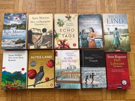 10 Romane Bücherpaket Dörte Hansen, Kate Morton, Hera Lind,…