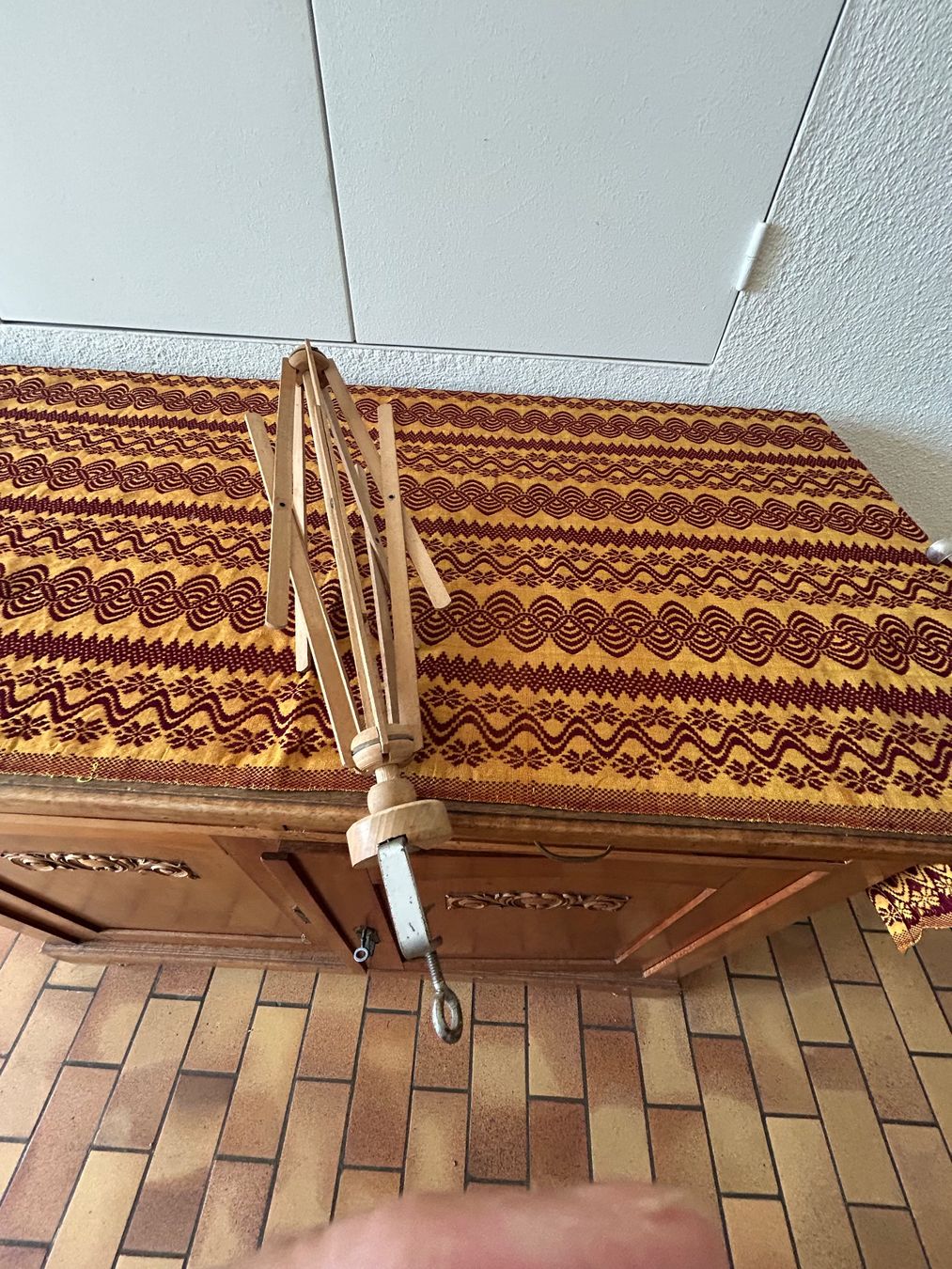 Spinnräder: Antiker Schirmhaspel – Gebraucht aus Wädenswil von Nanny08 1
