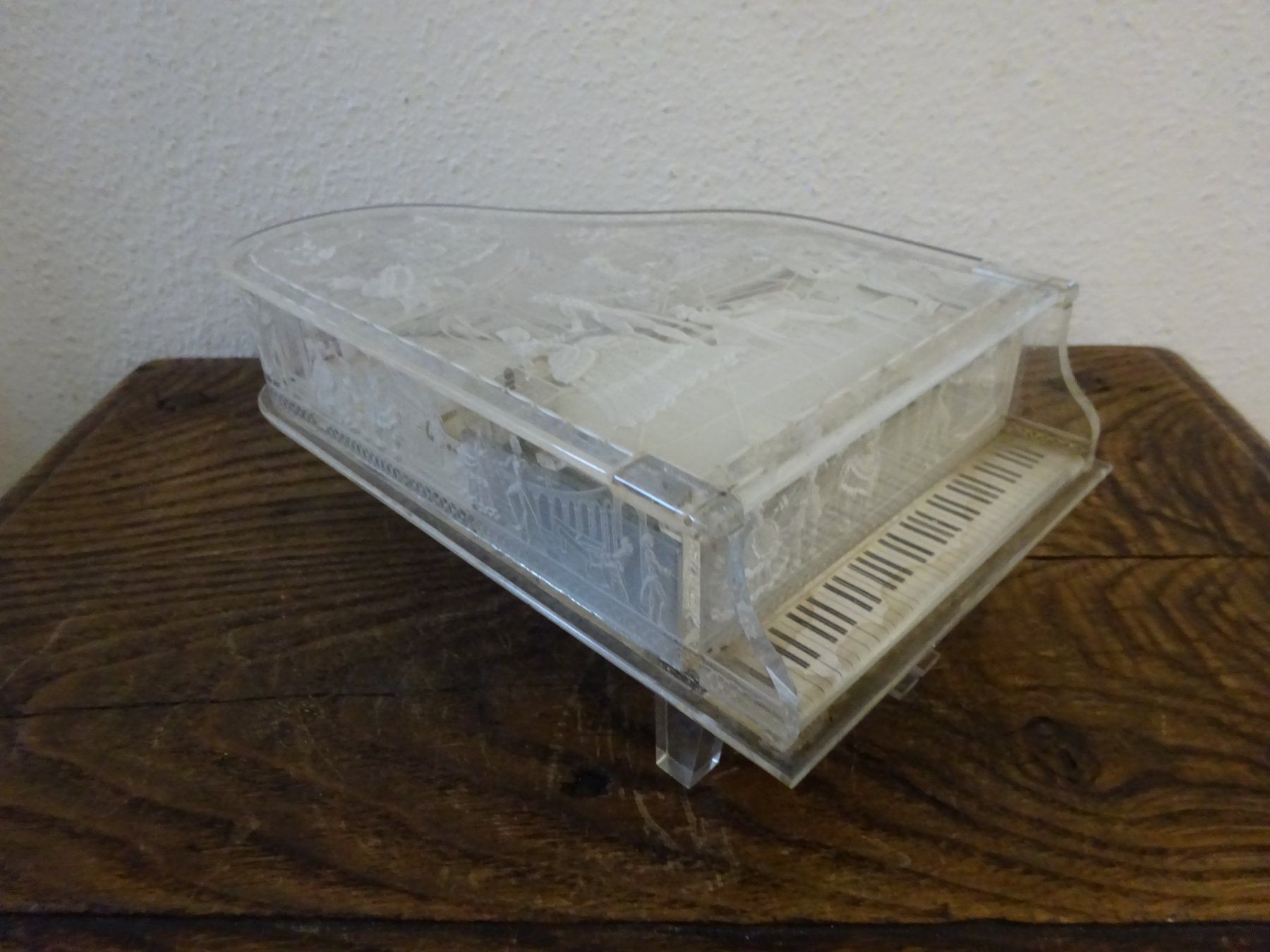 Thorens Carillon: Antike Musikdose Spieldose Piano – Usato da Esslingen venduto da eintagammeer 3