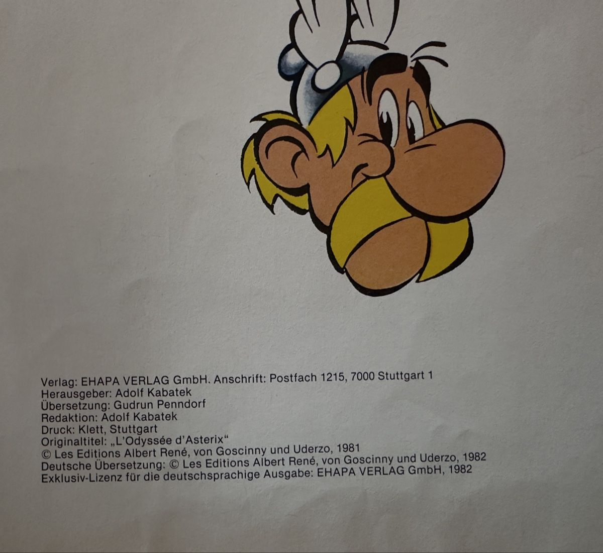 Comics: Asterix und Obelix die Odyssee Comic Heft – Gebraucht aus Haegendorf von Chruege 3