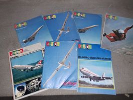 Junior Zeitschrift, Flugzeuge, Konvolut 70er j
