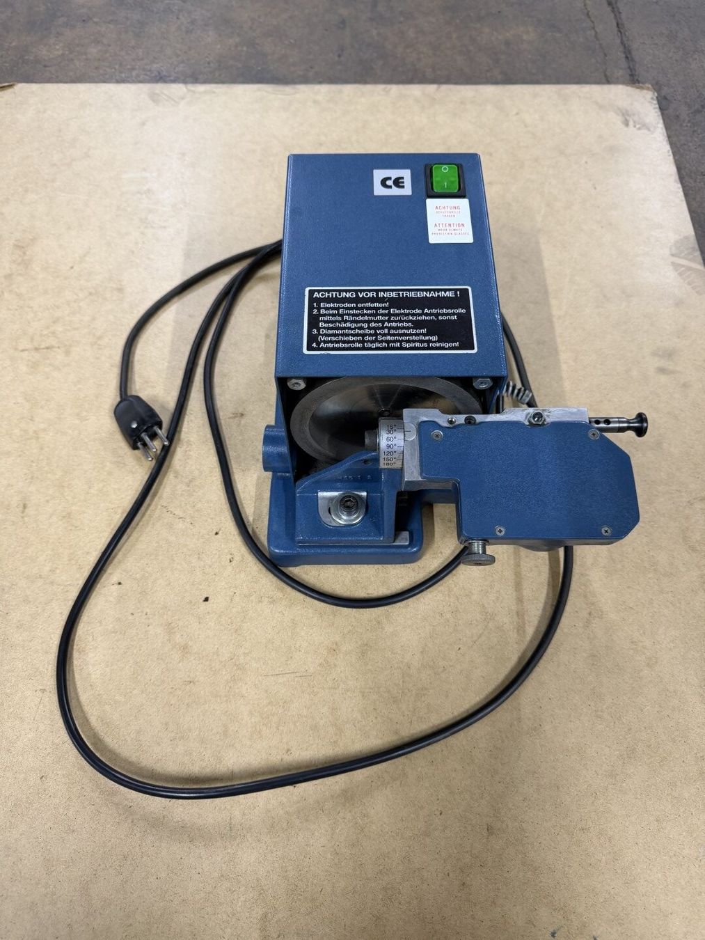 Sonstige Metall- & Schlossereimaschinen: Elektrodenschleifmaschine RSG 4 – Gebraucht aus Zuchwil von dragosmd-maschinen