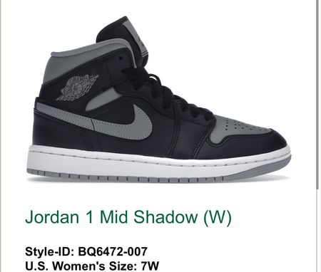 Original Jordan 1 Sneaker 7W Gr. 37.5