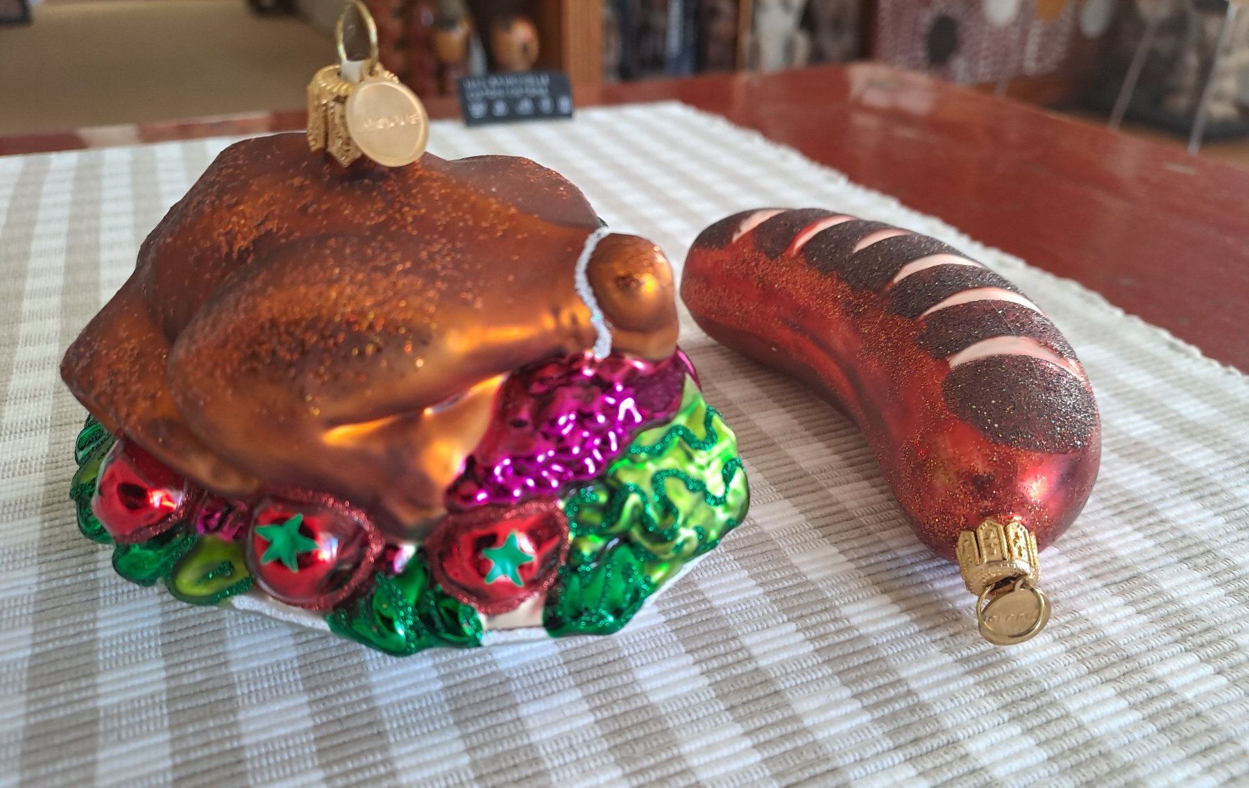Globus Alle Dekorationen: BOULES DE NOEL GLOBUS – Gebraucht aus LAUSANNE von KWEW 3