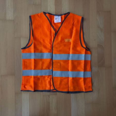 Sicherheitsweste Orange RailClean Large