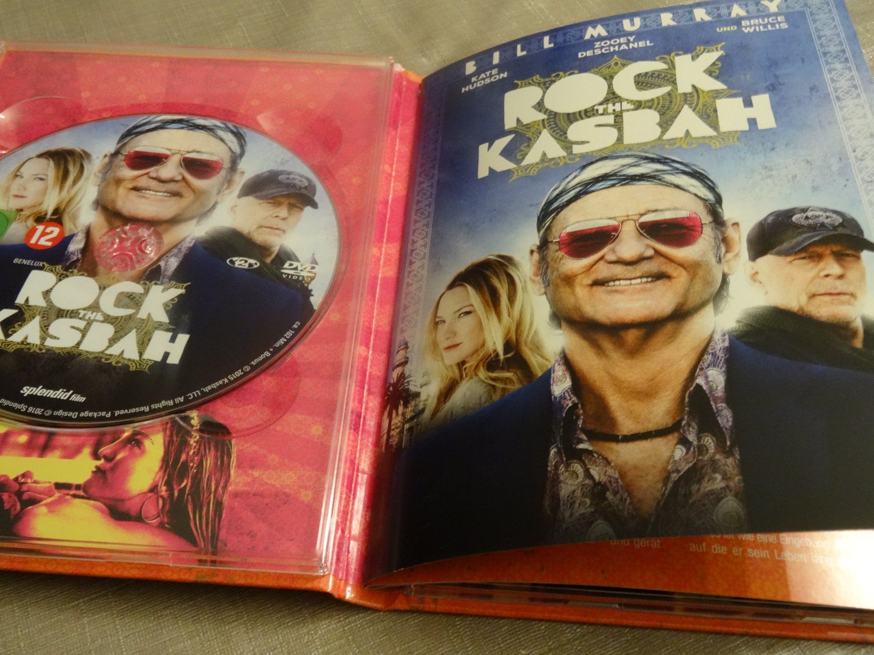 Tutti i DVDs: Rock the Kasbah DVD + BLU-RAY mit Bill Murray – Usato da Olten venduto da Disc-Verkauf 1