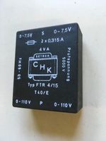 Printtrafo 2x7,5V 4VA